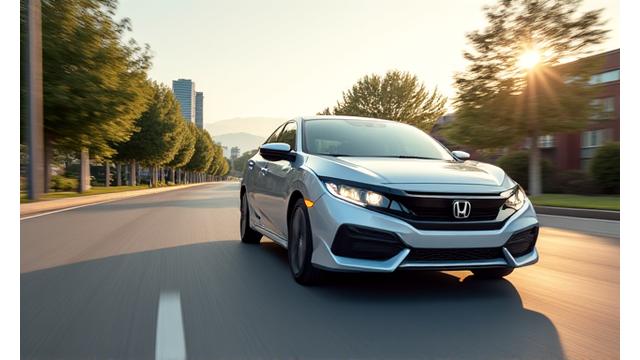 Honda Civic Hybrid for economical car hire